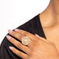 Gatsby Gait - Gold - Paparazzi Ring Image