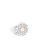 Gatsby Gait - White - Paparazzi Ring Image