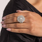 Gatsby Gait - White - Paparazzi Ring Image