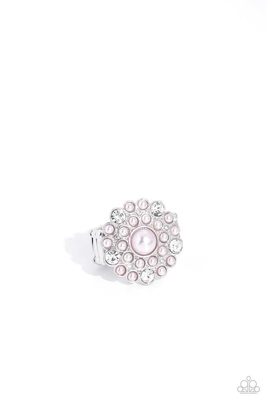 Gatsby Gait - Pink - Paparazzi Ring Image