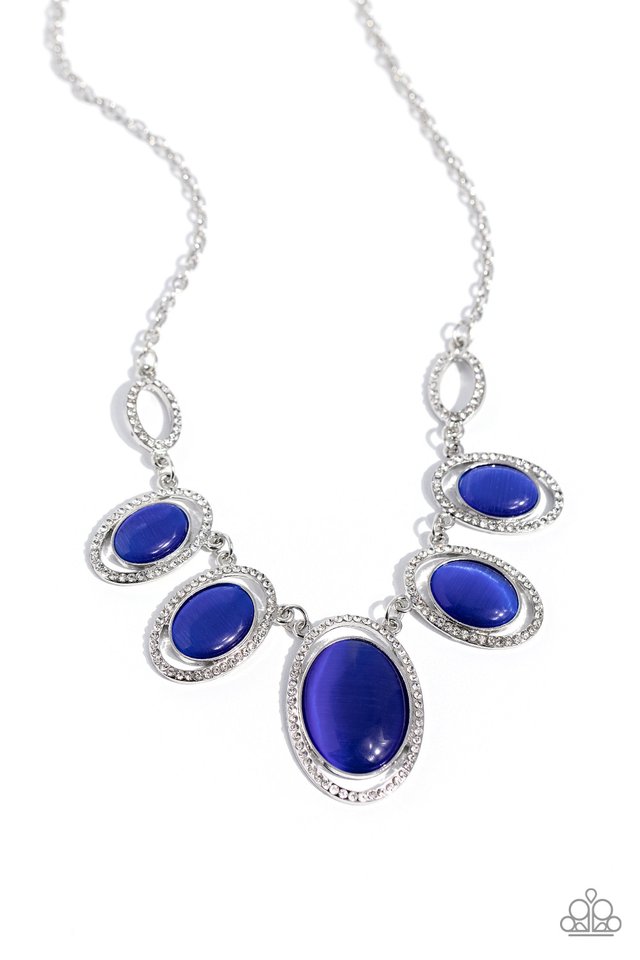 A BEAM Come True - Blue - Paparazzi Necklace Image