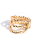 Corded Command - Gold - Paparazzi Ring Image