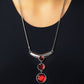 Alluring Andante - Red - Paparazzi Necklace Image