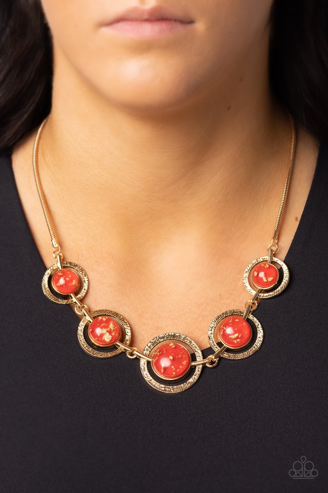 Paparazzi Necklace ~ Sophisticated Showcase - Red – Paparazzi Jewelry ...