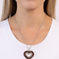 FLIRT No More - Brown - Paparazzi Necklace Image