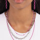 Mardi Gras Mayhem - Pink - Paparazzi Necklace Image