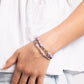 WOOD Luck - Purple - Paparazzi Bracelet Image