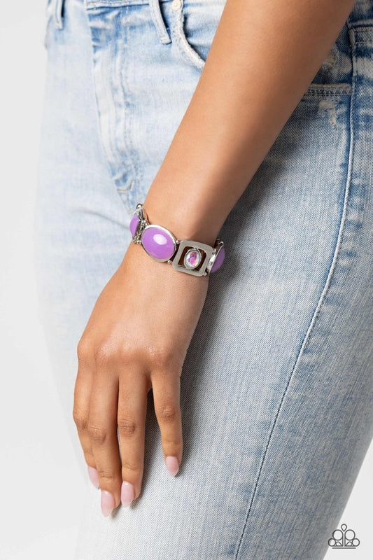 Majestic Mashup - Purple - Paparazzi Bracelet Image