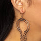 Dont Go CHAINg-ing - Copper - Paparazzi Earring Image