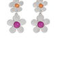 Fashionable Florals - Pink - Paparazzi Earring Image