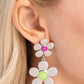 Fashionable Florals - Green - Paparazzi Earring Image