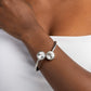Daily Dazzle - White - Paparazzi Bracelet Image