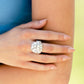 Paparazzi Ring ~ BLING Loud and Proud - White