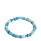 Ethereally Earthy - Blue - Paparazzi Bracelet Image