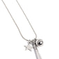 Hey Batter Batter! - Silver - Paparazzi Necklace Image