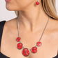 PALM Before the Storm - Red - Paparazzi Necklace Image