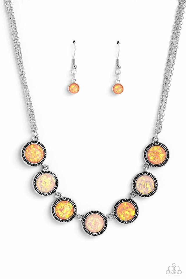 Looking for DOUBLE - Orange - Paparazzi Necklace Image