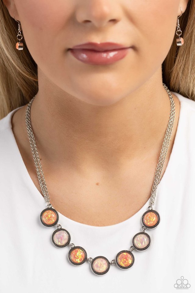 Looking for DOUBLE - Orange - Paparazzi Necklace Image