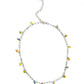 Beach Ball Bliss - Yellow - Paparazzi Necklace Image