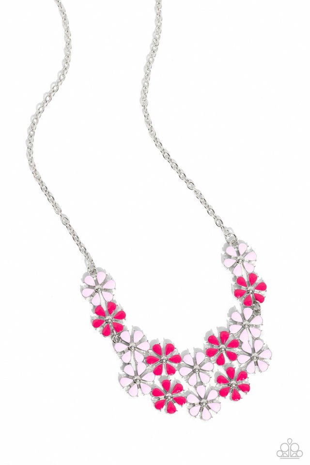 Floral Fever - Pink - Paparazzi Necklace Image