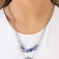 Chiseled Caliber - Blue - Paparazzi Necklace Image