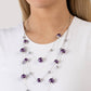 Glistening Gamut - Purple - Paparazzi Necklace Image
