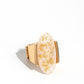 Shimmery Sovereign - White - Paparazzi Ring Image