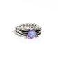 Sinuous Spotlight - Purple - Paparazzi Ring Image