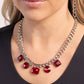 Alternating Audacity - Red - Paparazzi Necklace Image