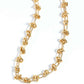 Knotted Kickoff - Gold - Paparazzi Necklace Image