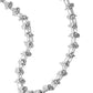 Knotted Kickoff - Silver - Paparazzi Necklace Image