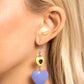 Flirting with Fashion - Green - Paparazzi Earring Image