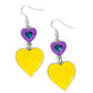 Flirting with Fashion - Purple - Paparazzi Earring Image