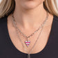 Childhood Charms - Pink - Paparazzi Necklace Image