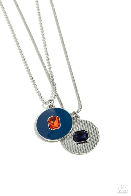 Cryptic Couture - Blue - Paparazzi Necklace Image
