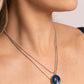 Cryptic Couture - Blue - Paparazzi Necklace Image