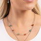 Sense of Direction - Green - Paparazzi Necklace Image