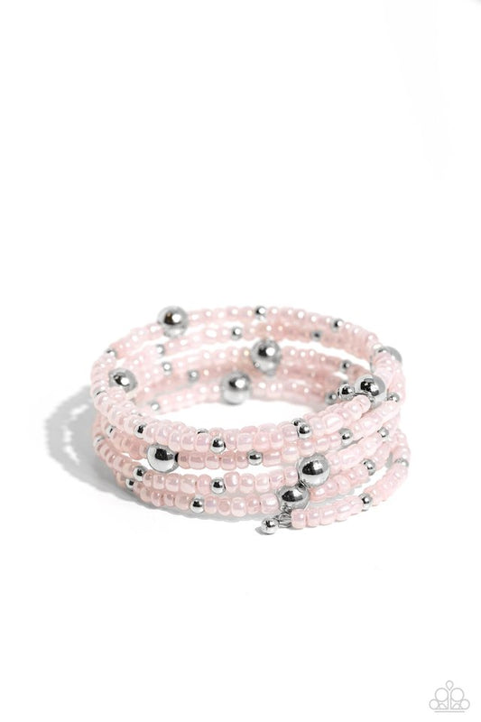 Refined Retrograde - Pink - Paparazzi Bracelet Image