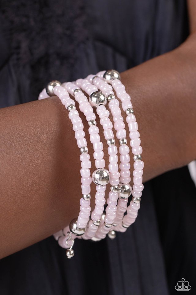 Refined Retrograde - Pink - Paparazzi Bracelet Image