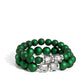 Shopaholic Showdown - Green - Paparazzi Bracelet Image