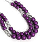 Shopaholic Season - Purple - Paparazzi Necklace Image