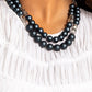 Shopaholic Season - Blue - Paparazzi Necklace Image