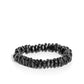 Monochromatic Mechanic - Black - Paparazzi Bracelet Image