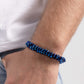 Monochromatic Mechanic - Blue - Paparazzi Bracelet Image