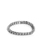 Fortune Favors The Fierce - Silver - Paparazzi Bracelet Image