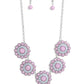 Floral Fervor - Purple - Paparazzi Necklace Image