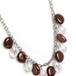 Welcome to BALL Street - Brown - Paparazzi Necklace Image