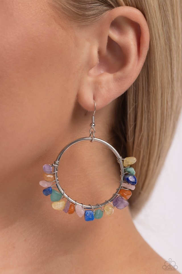 Handcrafted Habitat - Multi - Paparazzi Earring Image