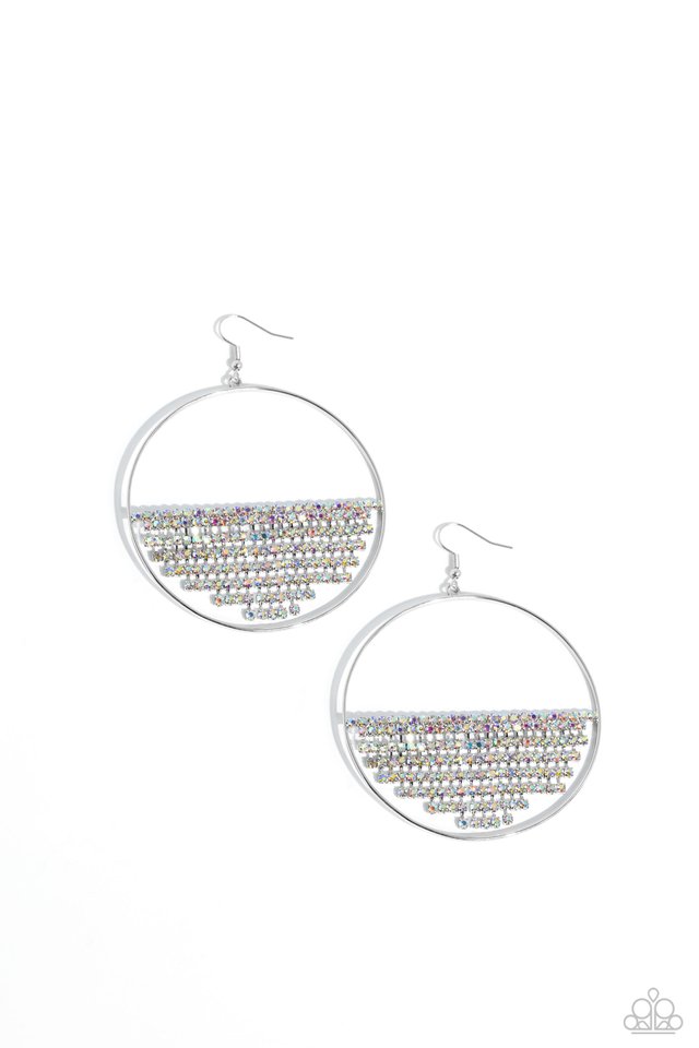 Fierce Fringe - Multi - Paparazzi Earring Image