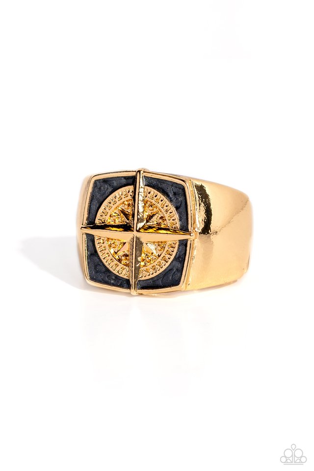 Wating Ring Paparazzi Ring ~ Adventure is Waiting - Gold – Paparazzi Jewelry ...